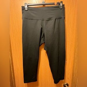 Black Crop Go Dry Crop Legging